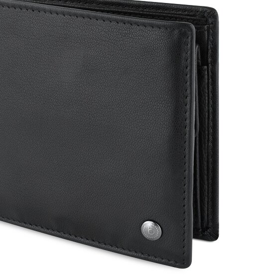 bugatti Black Magic Portemonnee RFID-bescherming Leer 11.5 cm