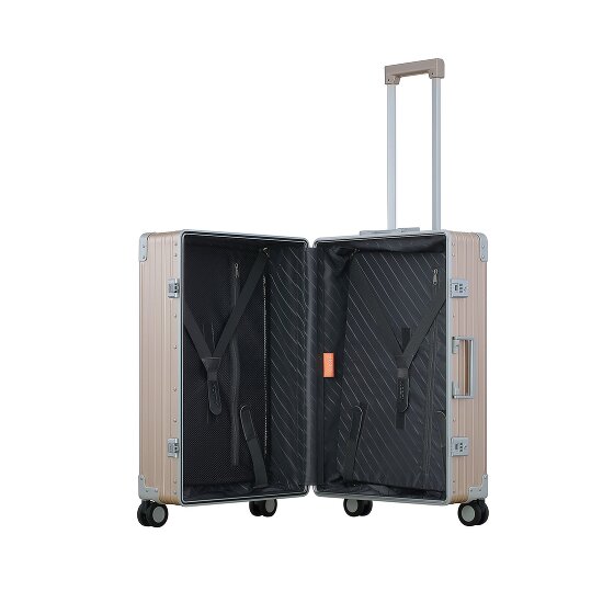 Aleon Fortis Trolley met 4 wielen, Aluminium, 67 cm