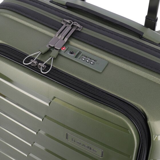 Travelite Air Base 4 wielen Cabinewagen 55 cm Laptop compartiment