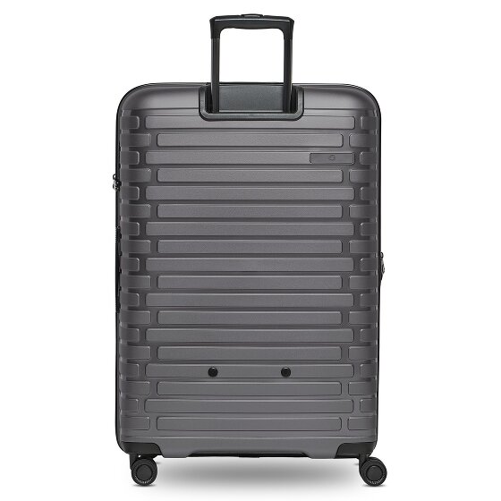 Pactastic Collection 04 THE LARGE + 4 wielen Trolley L 75 cm met uitbreidingsplooi