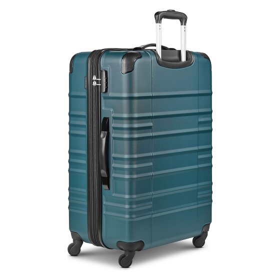 Wenger Amplar Evo 4 wielen Trolley L 75 cm met uitbreidingsplooi