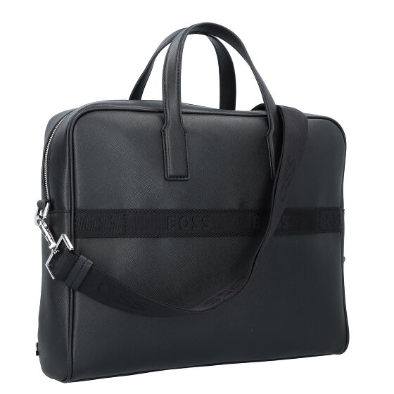Boss Zair Koffer Leer 40 cm Laptop compartiment