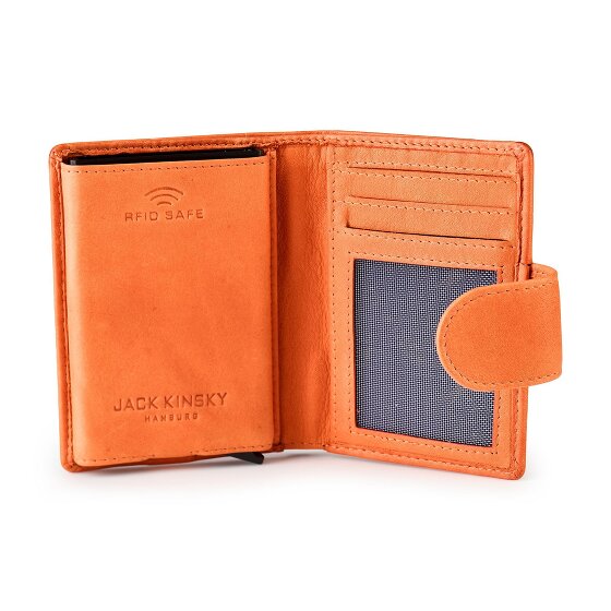 Jack Kinsky Aruba Portemonnee RFID-bescherming Leer 7.5 cm