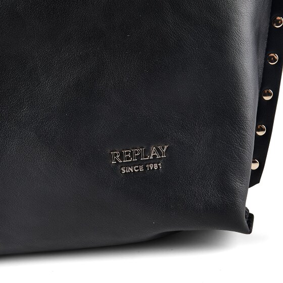 Replay Shopper Tas Leder 40 cm