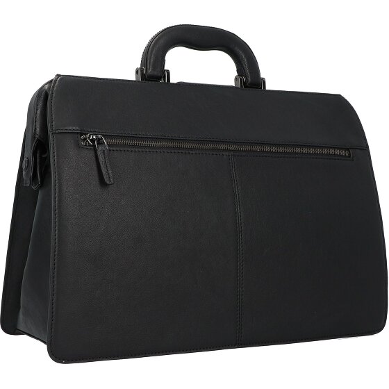 Piquadro Black Square Aktentas Leder 37 cm