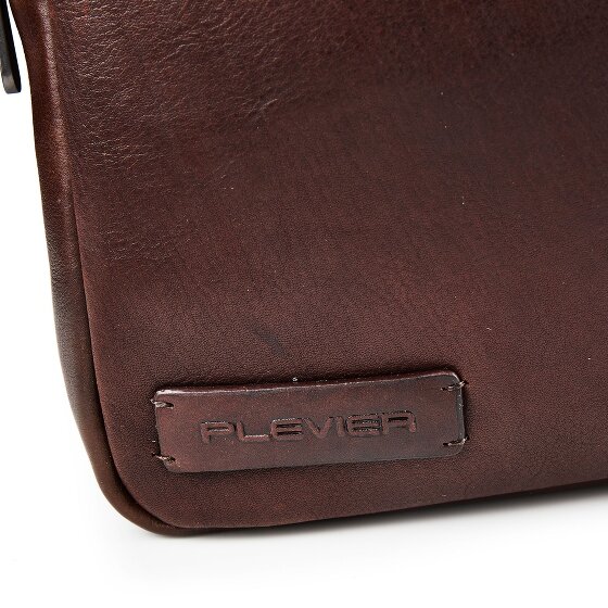 Plevier Jimmy Aktentas Leder 31 cm Laptopvak