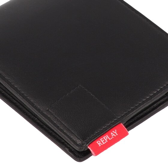 Replay Portemonnee RFID-bescherming Leer 13 cm