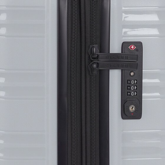 Gabol Uyiko 4 wielen Cabinewagen 54 cm met uitbreidingsplooi