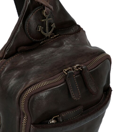 Harbour 2nd Phoenix schoudertas leer 33 cm