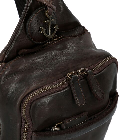 Harbour 2nd Phoenix schoudertas leer 33 cm