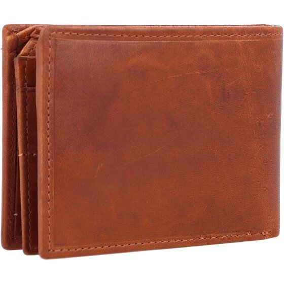 Mika Portemonnee RFID leer 10.5 cm