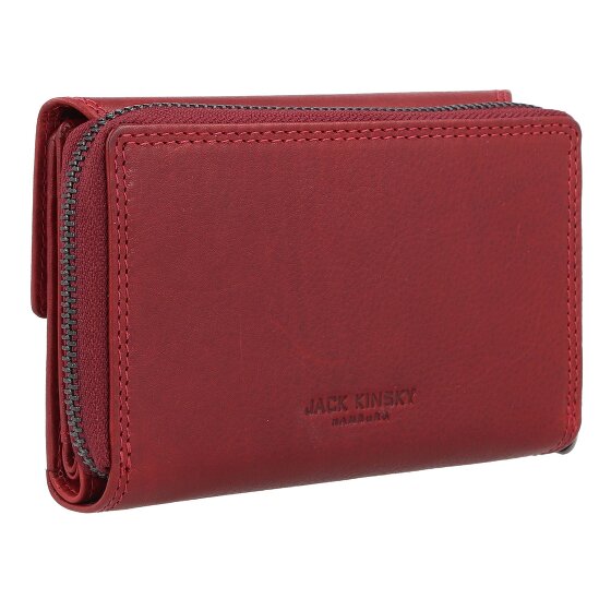 Jack Kinsky Montreal Portemonnee RFID-bescherming Leer 13.5 cm