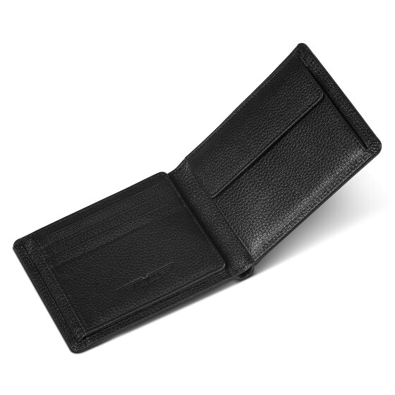 Police Portemonnee RFID leer 12 cm uitklapbaar