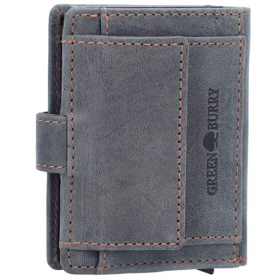 Greenburry Vintage Originele Portemonnee RFID Leer 8 cm
