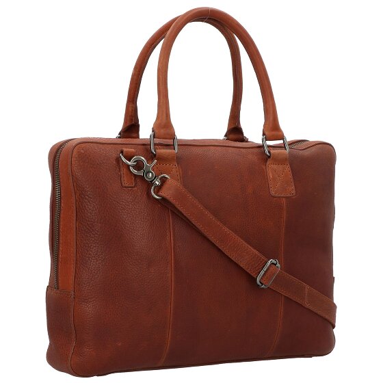 Burkely Antieke Avery aktetas Leer 38 cm Laptopcompartiment