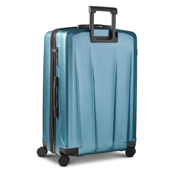 Police New York 4 wielen Trolley L 72 cm met uitbreidingsplooi
