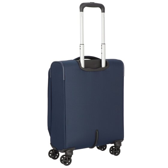 Roncato Twin 4 wielen Cabinewagen S 55 cm met uitbreidingsplooi