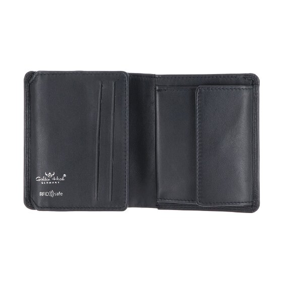 Golden Head Polo Portemonnee RFID-bescherming Leder 10 cm