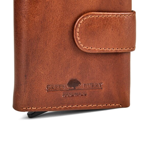 Greenburry Newport Portemonnee RFID-bescherming Leder 9.5 cm