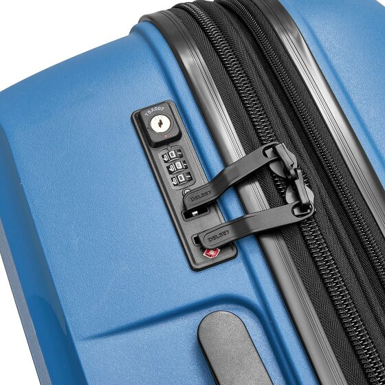 Delsey Paris Belmont Plus 4 wielen Trolley L 76 cm met uitbreidingsplooi