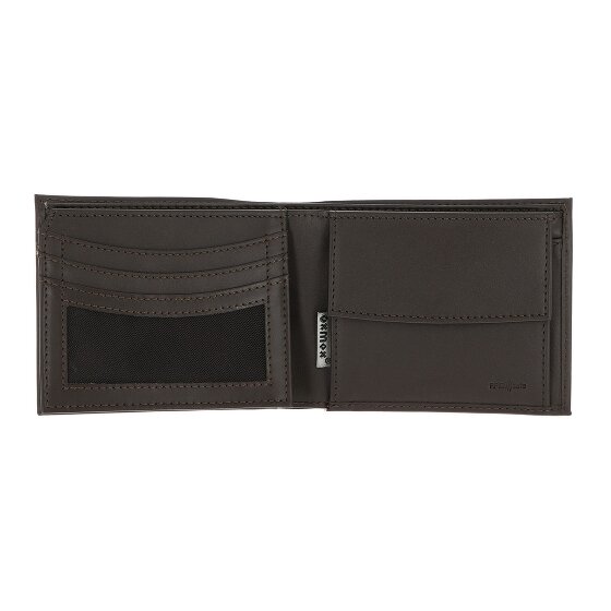 oxmox Leather Portemonnee RFID-bescherming Leder 10 cm