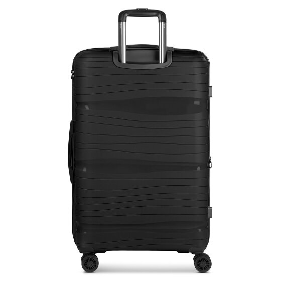 d&n Travel Line 4300-Plus 4 wielen Trolley L 76 cm met uitbreidingsplooi