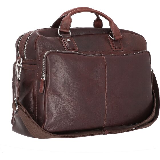 bugatti Geweven aktetas Leer 48 cm