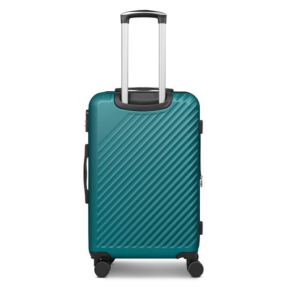 Check.In Paradise 2.0 4 wielen Kofferset 3-delig met uitbreidingsplooi