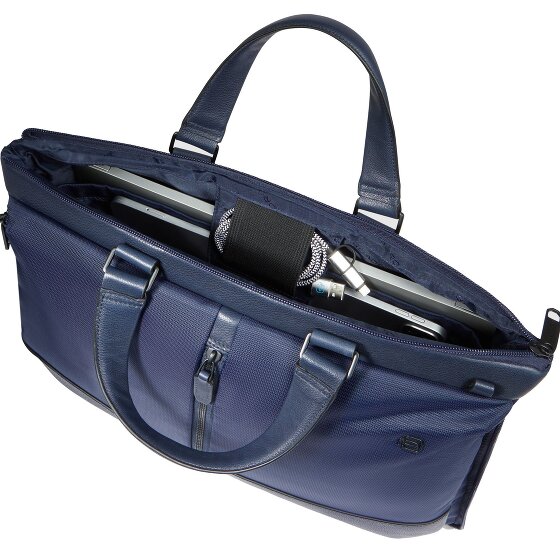 Piquadro Marcel Koffer Leer 42 cm Laptop compartiment