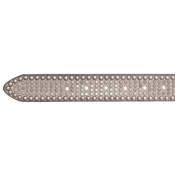 b.belt Riva Studded Belt Leer