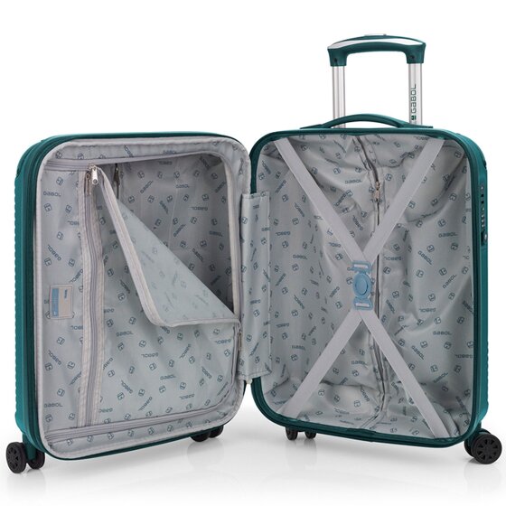 Gabol Balance XP 4 wielen Cabinewagen S 55 cm met uitbreidingsplooi