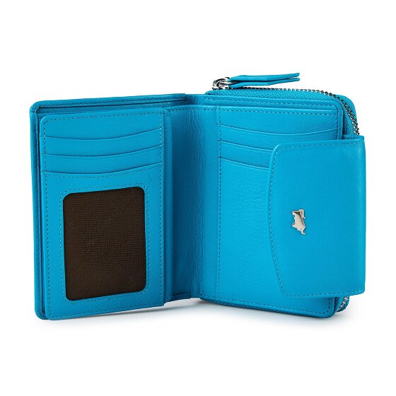 Braun Büffel Joy Portemonnee RFID-bescherming Leder 12 cm