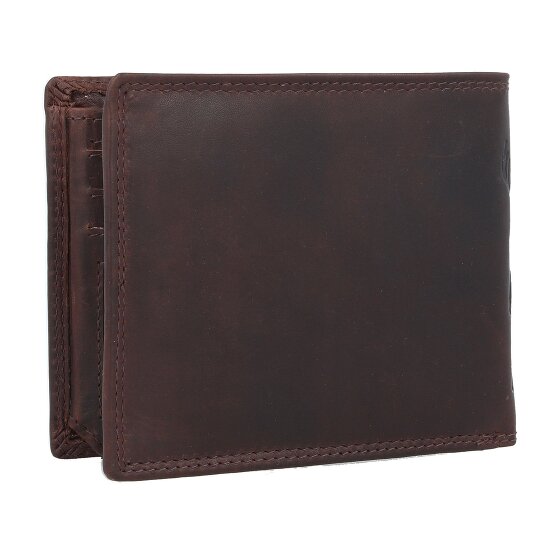 Jack Kinsky Monterey 101 Portemonnee RFID-bescherming Leer 13 cm