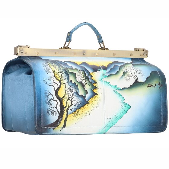 Greenland Nature Art+Craft Dokterkoffer Leer 48 cm Laptopcompartiment