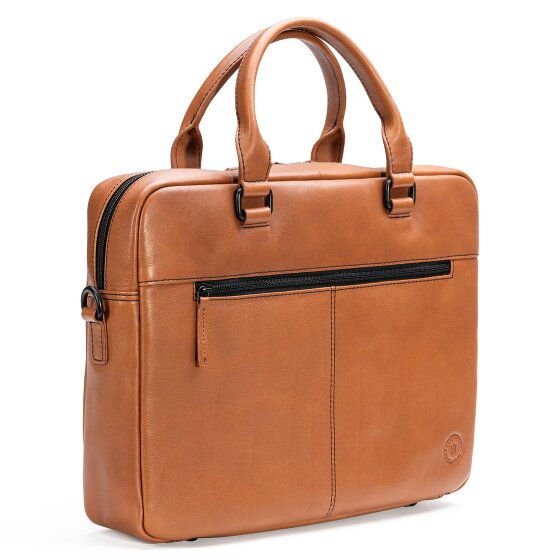 Farmhood Memphis Koffer Leer 38.5 cm Laptop compartiment