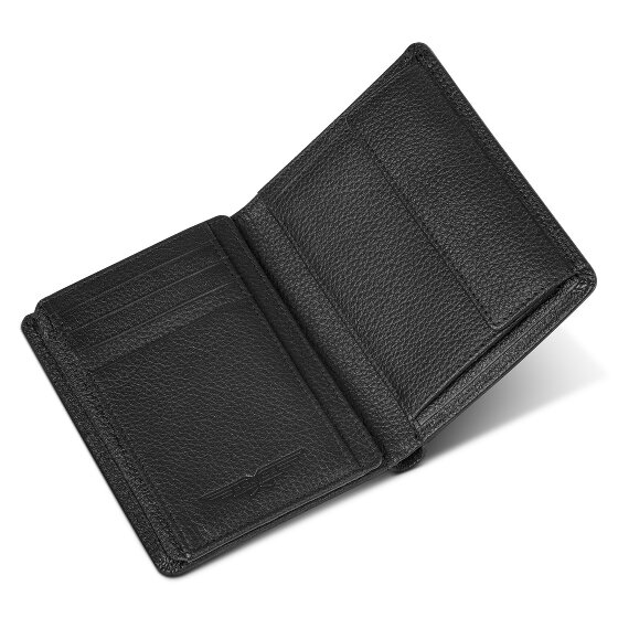 Police Portemonnee RFID leer 9.5 cm uitklapbaar