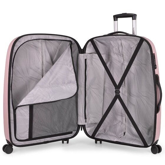 Gabol Paradise XP 4 wielen Trolley L 77 cm met uitbreidingsplooi