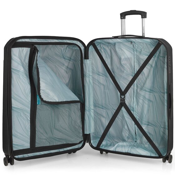 Gabol Mercury 4 wielen Trolley L 76 cm met uitbreidingsplooi
