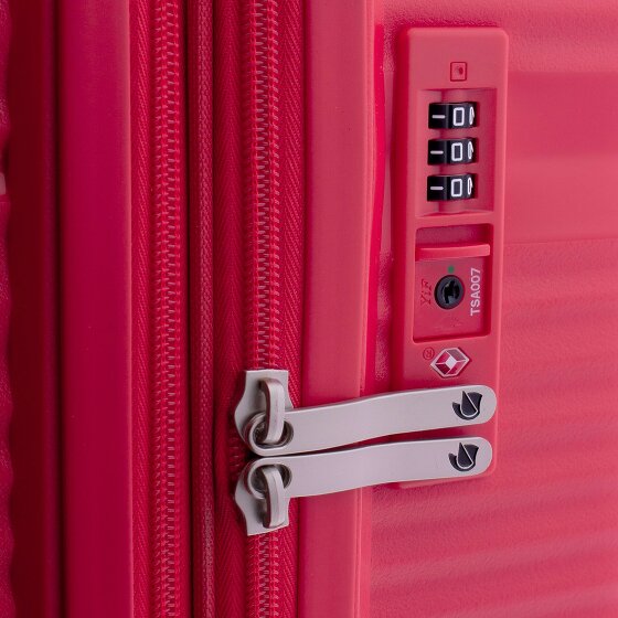 Gladiator 0800 4 wielen Trolley 76 cm met uitbreidingsplooi