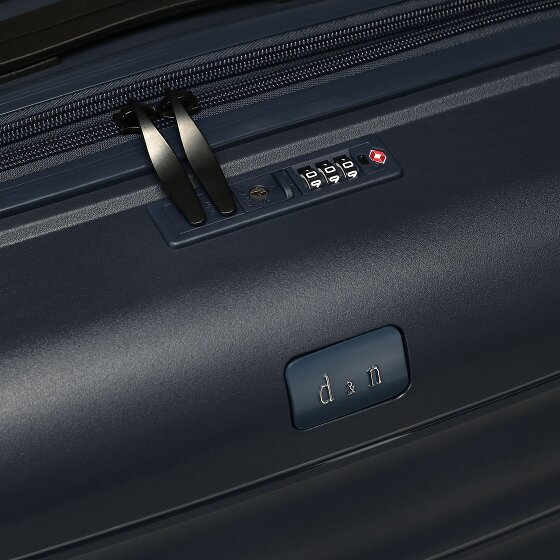 d&n Travel Line 4700 4 wielen Kofferset 3-delig met uitbreidingsplooi