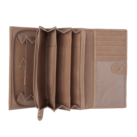 The Chesterfield Brand Valetta Portemonnee RFID-bescherming Leer 18 cm