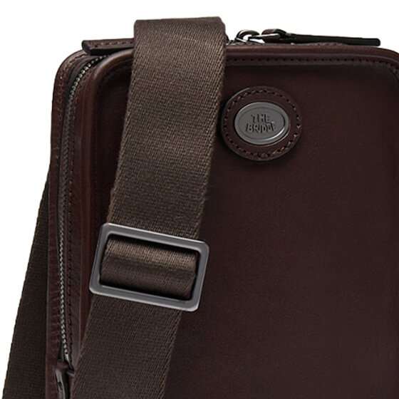 The Bridge Isaia Mini tas Schoudertas Leer 24 cm