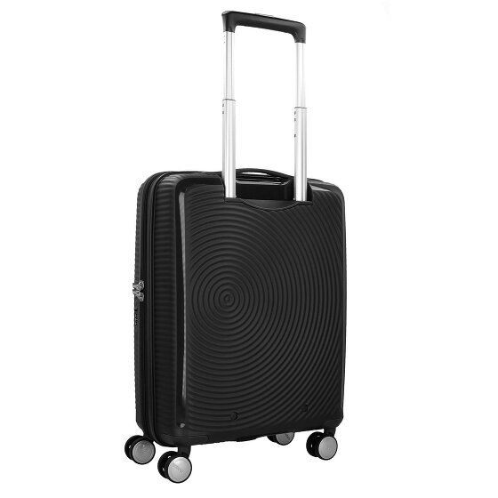 American Tourister Soundbox 4 wielen Cabinewagen 55 cm met uitbreidingsplooi