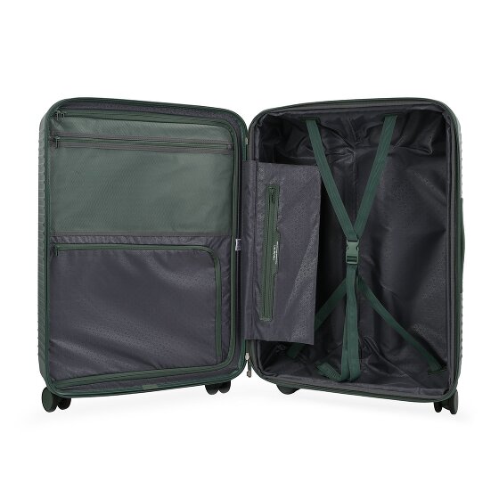 Hedgren Raku 4 wielen Trolley 75 cm met uitbreidingsplooi
