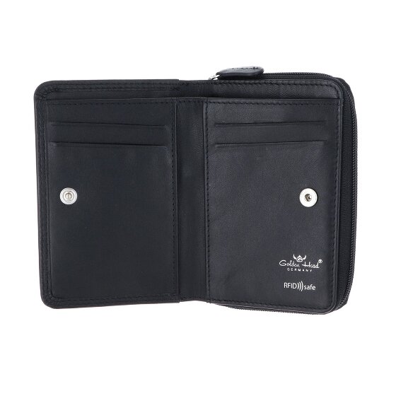 Golden Head Polo Portemonnee RFID-bescherming Leder 11.5 cm