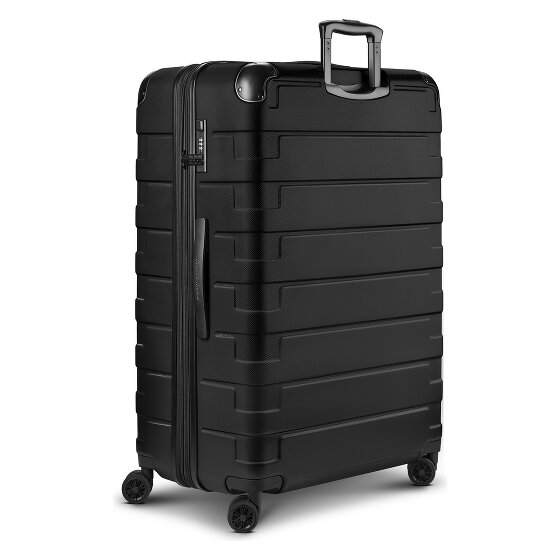 Tonino Lamborghini Milano 4-wiel Trolley XL 83 cm speciale maat met rekbare vouw