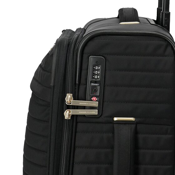 Travelite Barbara Stepp 4 wielen Cabinewagen S 55 cm met uitbreidingsplooi