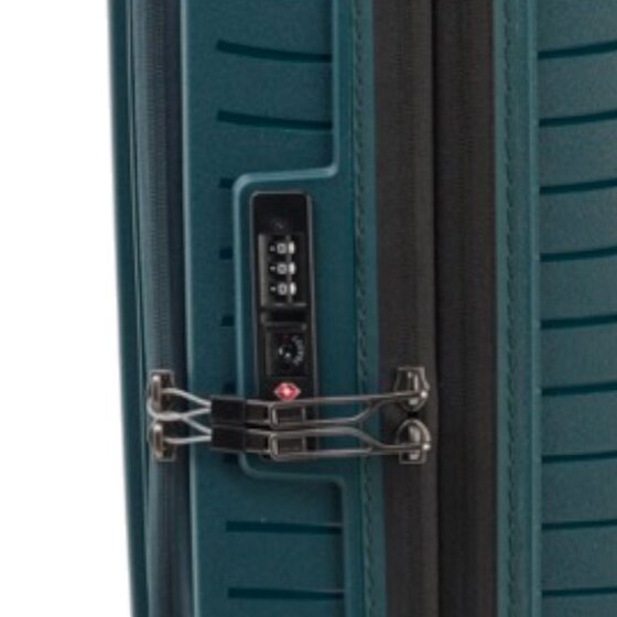 Stratic Novium 4 wielen Cabinewagen S 55 cm Laptop compartiment met uitbreidingsplooi