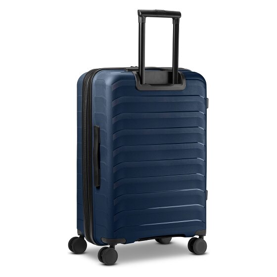 d&n Toronto 4 wielen Trolley M 65 cm met uitbreidingsplooi