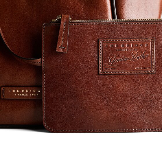 The Bridge Icons Shopper Tas Leer 38 cm